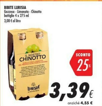 Lurisia Il Nostro Chinotto 275 G(ml)