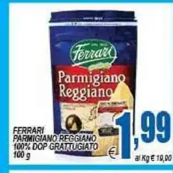 DEM Ferrari Parmigiano Reggiano grattugiato DOP 100g offerta