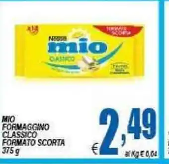 DEM Mio Formaggino Classico Formato Scorta 375g offerta