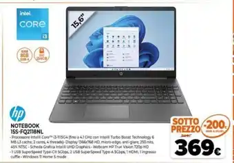 Expert hp Notebook 15S-FQ2118NL offerta