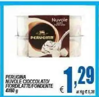 DEM Perugina Nuvole Cioccolato 4x60g offerta