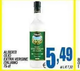DEM Alberti Olio Extra Vergine Italiano 75cl offerta