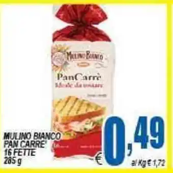 DEM Mulino bianco Pa Carre 285g offerta