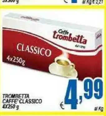 Trombetta CAffe Classico 4x250g