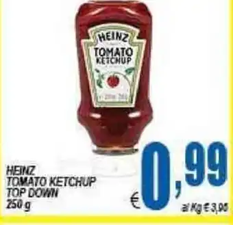 DEM Heinz Tomato Ketchup TOP Down 250g offerta