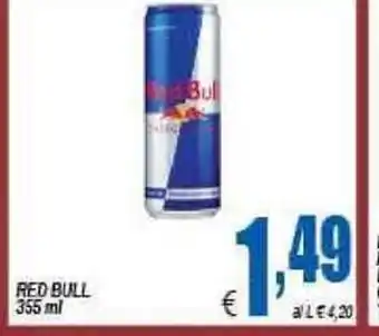 DEM Red Bull 355ml offerta