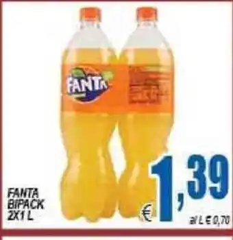 DEM Fanta bipack 2x1L offerta