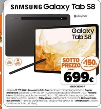 Expert Samsung Galaxy Tab S8 offerta