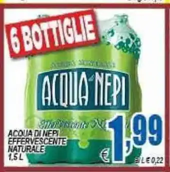 Acoua Di Nepi Affervescente Naturale 1,5L