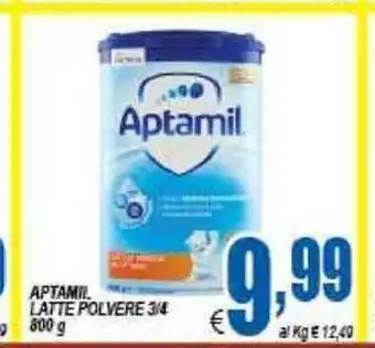 DEM Aptamil Latte Polvere 3/4 800g offerta