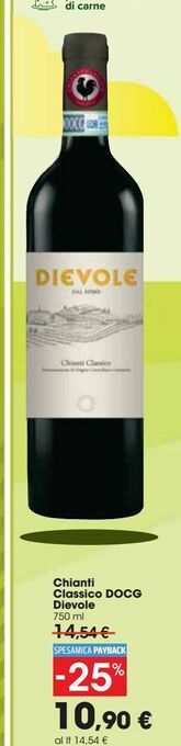 Carrefour Market Chianti classico docg dievole offerta