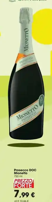 Carrefour Market Prosecco doc mionetto offerta
