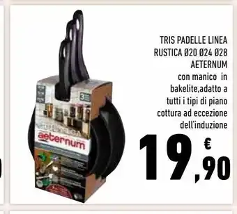 Conad Superstore Tris padelle linea rustica offerta