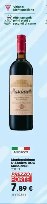 Montepulciano d'abruzzo masciarelli