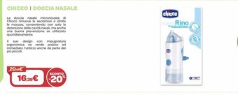 Bimbo Store Chicco doccia nasale offerta