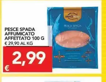 Pesce spada affumicato affettato 100 g