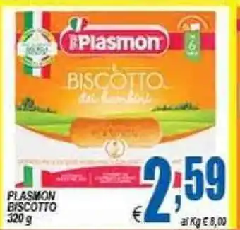 DEM Plasmon Biscotto 320g offerta