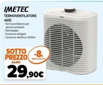 Expert Imetec Termoventilatore 4032 offerta