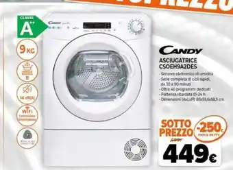 Candy Asciugatrice CSOEH9A2DES