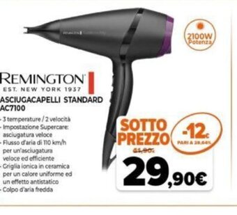 Expert Remington Asciugacapelli Standard AC7100 offerta