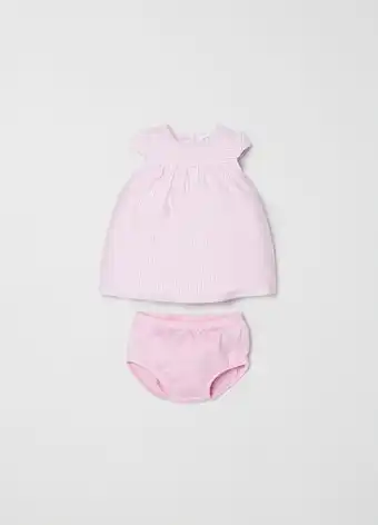 Set vestitino a righe e culotte