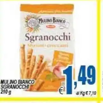 DEM Mulino Bianco Sgranocchi 210g offerta