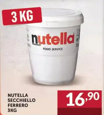 Altasfera Ferrero Nutella Secchiello 3 kg offerta