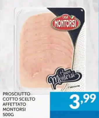 Altasfera Casa Montorsi Prosciutto Cotto Scelto Affettato 500 g offerta