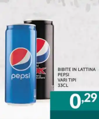 Altasfera Pepsi Bibite in lattina vari tipi 33cl offerta