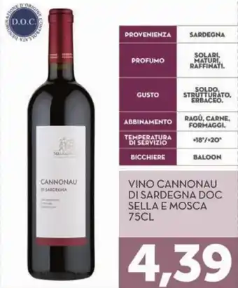 Altasfera Cannonau di Sardegna Doc Vino Sella & Mosca 75cl offerta