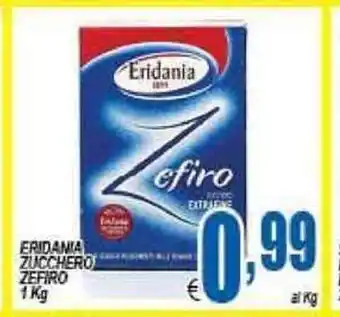 DEM Eridania Zucchero Zefiro 1kg offerta