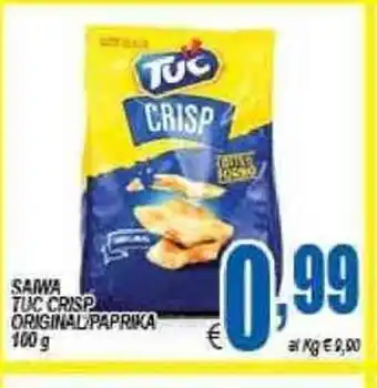 DEM Saiwa Tuc Crisp Original/Paprika 100g offerta