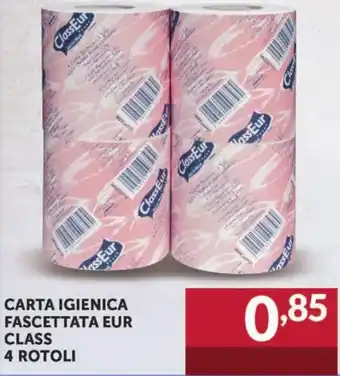 Altasfera Class Eur Carta Igienica Fascgettata 4 rotoli offerta