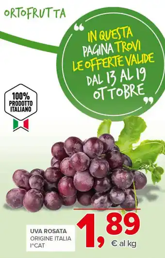 Todis Uva Rosata offerta