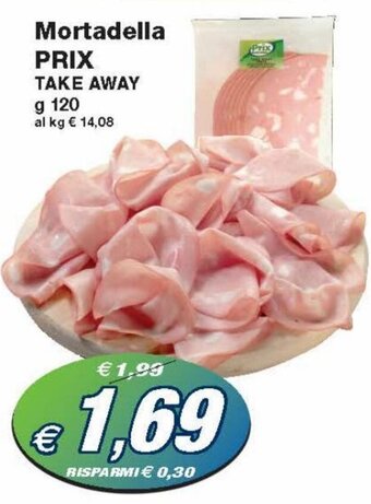 Prix Quality Prix Mortadella Take Away g 120 offerta