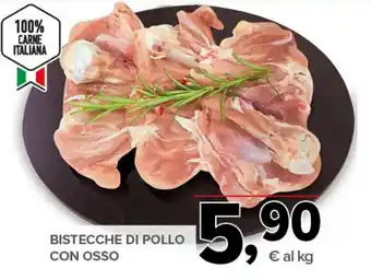 Todis Bistecche di Pollo con Osso offerta