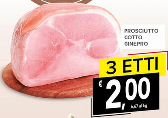 Ginepro Prosciutto Cotto
