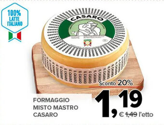Todis Casaro Formaggio Misto Mastro offerta