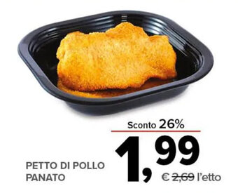 Todis Petto di Pollo Panato offerta