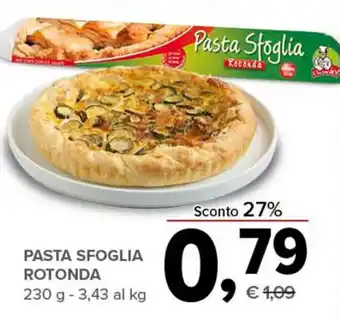 Todis Rotonda Pasta Sfoglia 230 g offerta