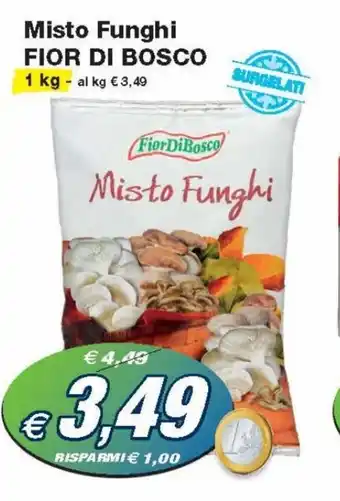 Prix Quality Fior di Bosco Misto Funghi 1 kg offerta