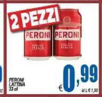 Peroni Lattina 33cl