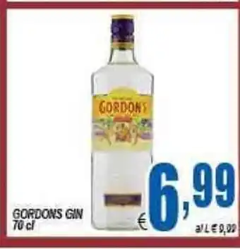 DEM Gordons Gin 70cl offerta