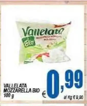 DEM Vallelata Mozzarella Bio 100g offerta