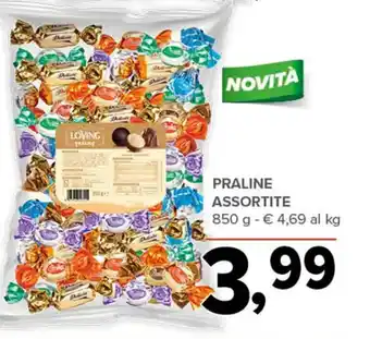 Todis Loving Praline assortite 850 g offerta