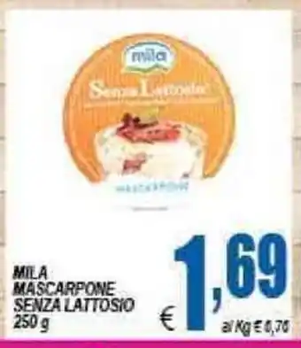DEM Mila Mascarpone Senza Lattosio 250g offerta