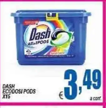 DEM Dash Ecodosi Pods x15 offerta