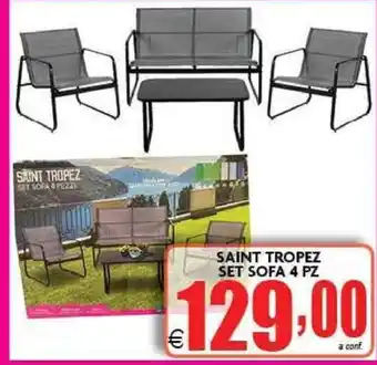 Saint Tropez Set Sofa 4 pZ