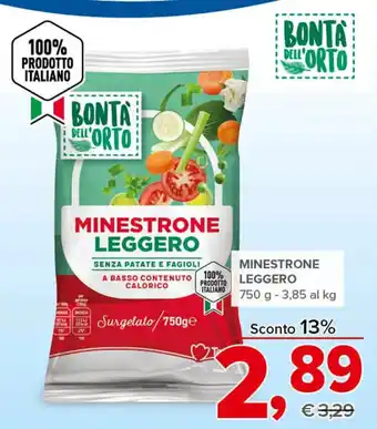 Todis Bontà dell'Orto Minestrone Leggero 750 g offerta
