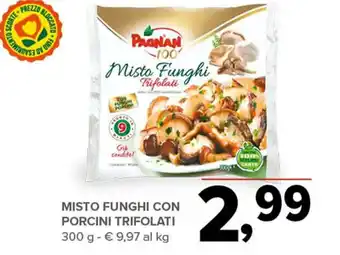 Todis Pagnan Misto Funghi Con Porcini Trifolati 300 g offerta